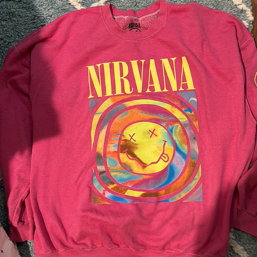 Urban Outfitters Nirvana Oversized Sweatshirt L